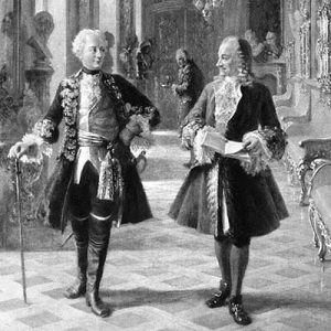 8. August 1736 - Erster Brief des Kronprinzen Friedrich an Voltaire 